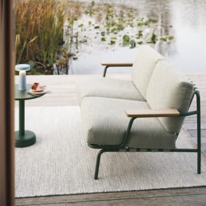 Settle-2-seater-ribbed-weave-2-dark-green-ease-light-blue-linear-steel-coffee-table-ply-rug-recycled-poly (2)-org.jpg