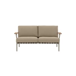 Settle Sofa / 2-Seater - Ribbed Weave 5/Taupe