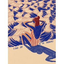 Poster Find Joy In The Ordinary 50x70