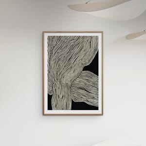 Poster The Line No 13 30x40