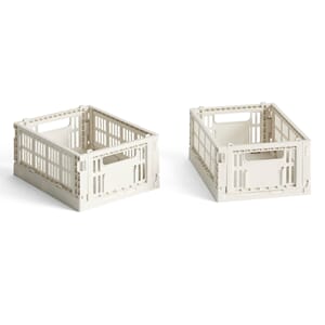 Colour Crate Boks mini sett 2 off white