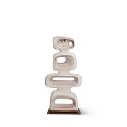 Keramikk-skulptur Reactive Brown