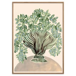 Poster Shell Vase 50x70