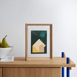 Stående Ramme A5 Eik