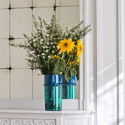 Vase Moroccan L Blue/Green