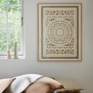 Poster Papercut Wheel Sage