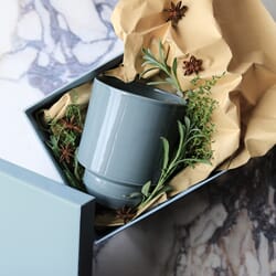 Hoff Potte Misty Blue/Misty Blue 14x17