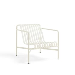 Palissade Lounge Chair Low Cream White
