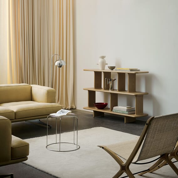 ATD_Retail_2024_Archivo JH44_The Moor AP18-AP19_Inland Corner Sofa AV41-AV42_X HM10_Wire Stool VP11_Flowerpot VP12_Momento Vase JH41_Momento Jug JH38_