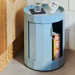 Sidebord Facet Low Misty blue H:49