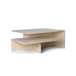 Distinct Grande Duo Sofabord Travertine