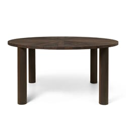 Post Spisebord Smoked Oak Star Ø:150