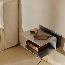 Nattbord Lager Aluminium