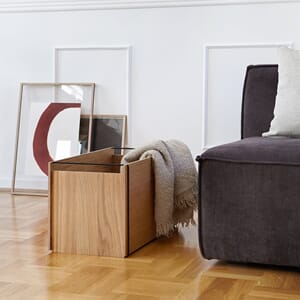 Storage Box Eik/Svart