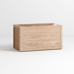 Storage Box Eik/Hvit