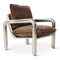 Lounge Stol Krom/Brown