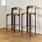 Rey Bar Stool H65_H75_umber brown wb lacquer beech base.jpg