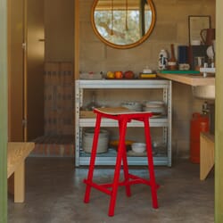 Barstol Taburet 8 Signal Red