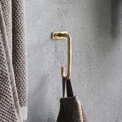 Knagg Welo Børstet Messing