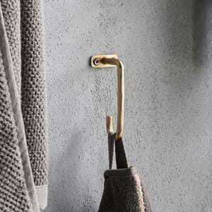 Knagg Welo Børstet Messing