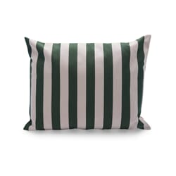 Barriere Utendørspute Light Apricot/Dark Green Stripe 50x40