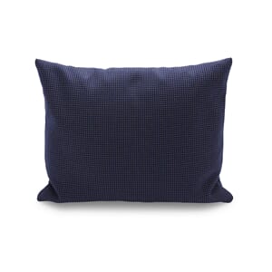 Barriere Utendørspute Dark Blue/Sand Checker 50x40