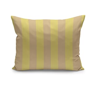 Barriere Utendørspute Lemon/Sand Stripe 60x50