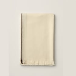 Alpakkapledd  Écru White