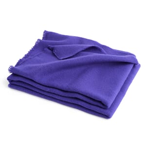 Ullpledd Mono Deep Purple 130x180cm