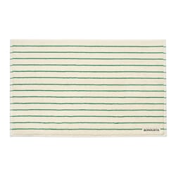Badematte Pure White & Grass 50x80