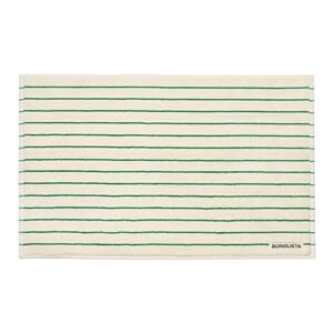 Badematte Pure White & Grass 50x80