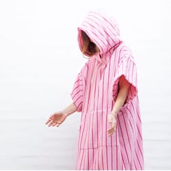Badehåndkle Poncho Baby Pink & Ski Patrol