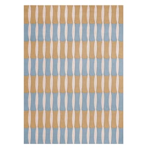 Gulvteppe Alice Crawley Bamboo Forrest Blue