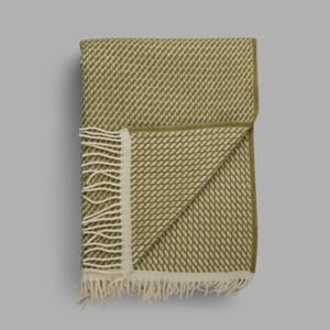 Ullpledd Mello Leaf Green