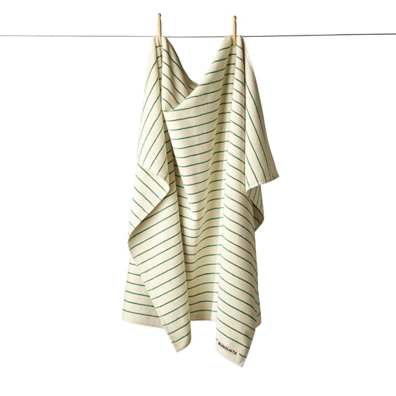 Naram Bath Sheet, pure white & grass_packshot1.jpg