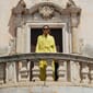Naram Bathrobe, pristine & neon yellow_lifestyle1.jpg