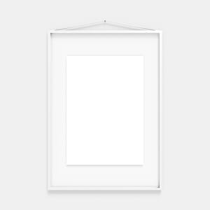 Ramme A2 Hvit