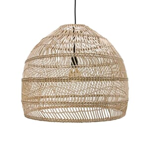 Taklampe Wicker Natur M